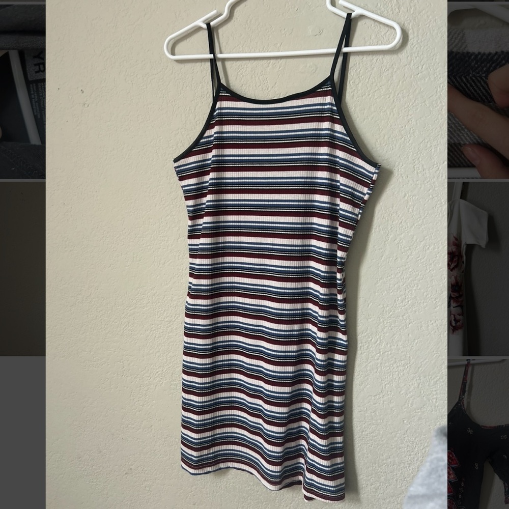 mini spaghetti strap dress